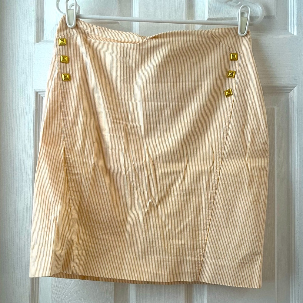 Seersucker Skirt